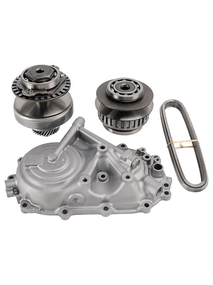 Kit di pulegge per cinghia di trasmissione CVT Nissan RE0F11A JF015E con coperchio posteriore a 30 denti, anni 2009-2018.