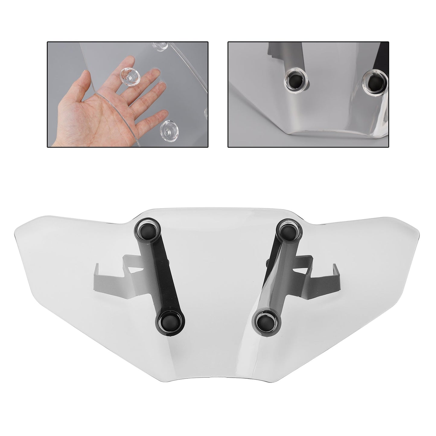 Cupolino parabrezza per moto compatibile con Yamaha MT-07 2025-2026