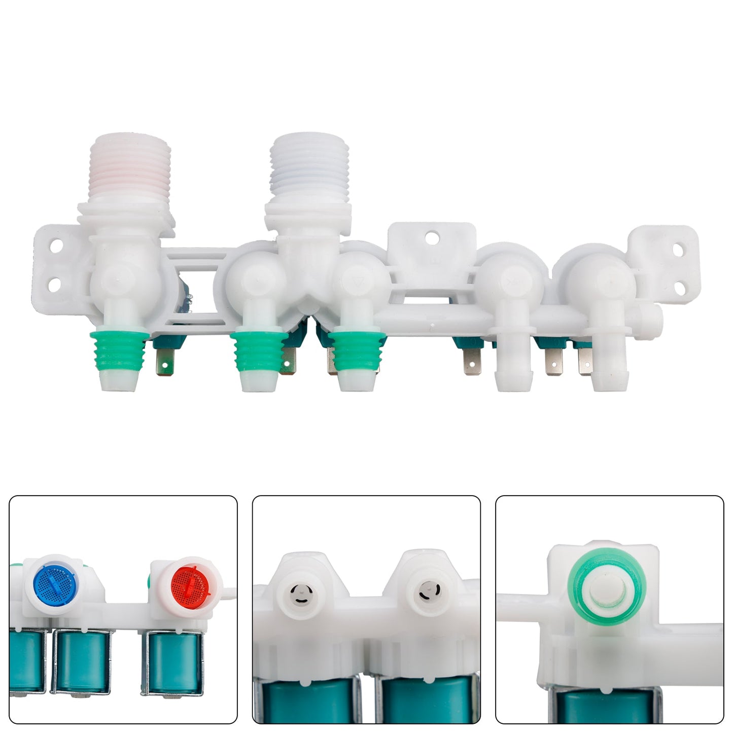 Valvola di ingresso dell'acqua adatta per lavatrice Samsung DC97-15459G