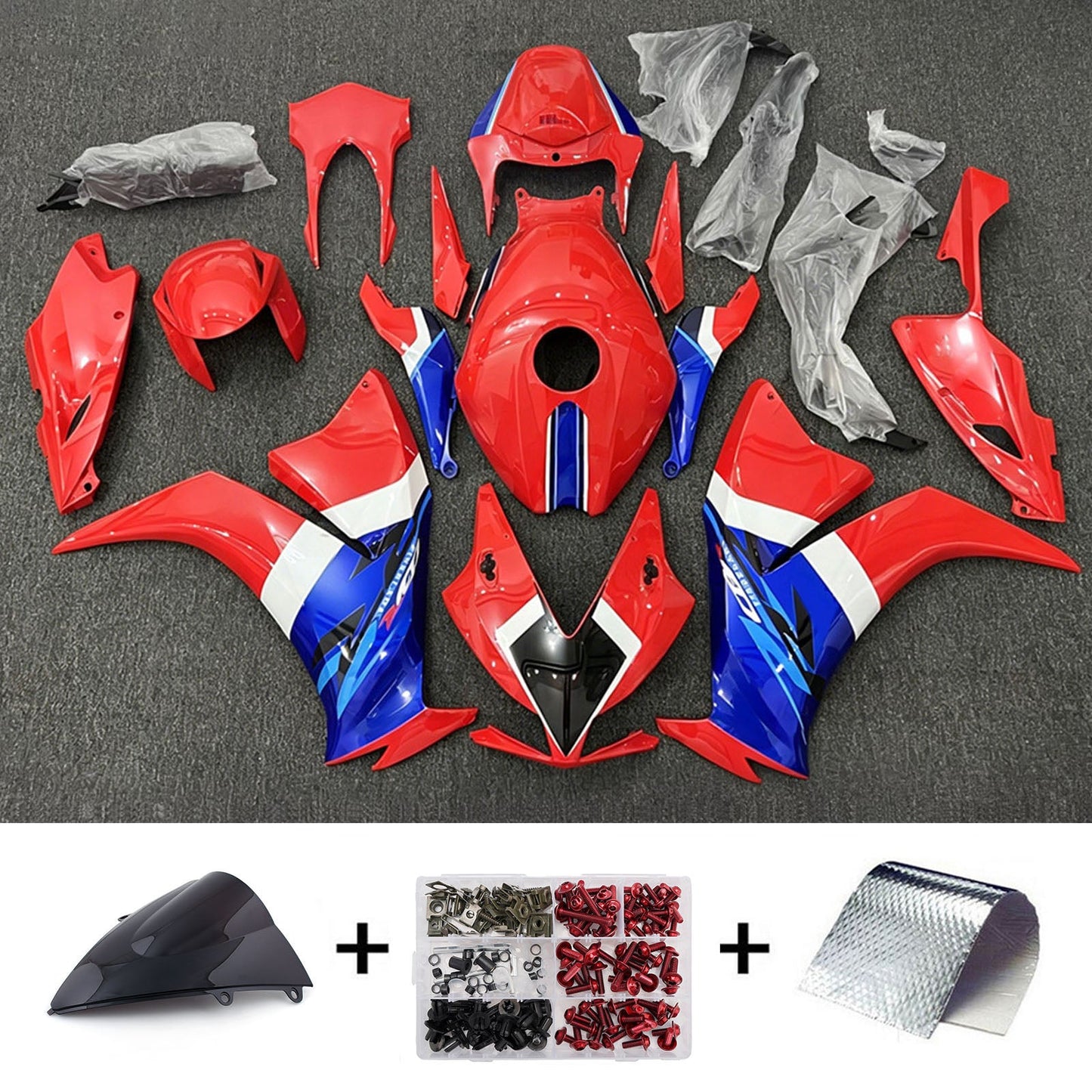 Kit di carene in plastica ABS stampate a iniezione per Honda CBR1000RR 2012-2016