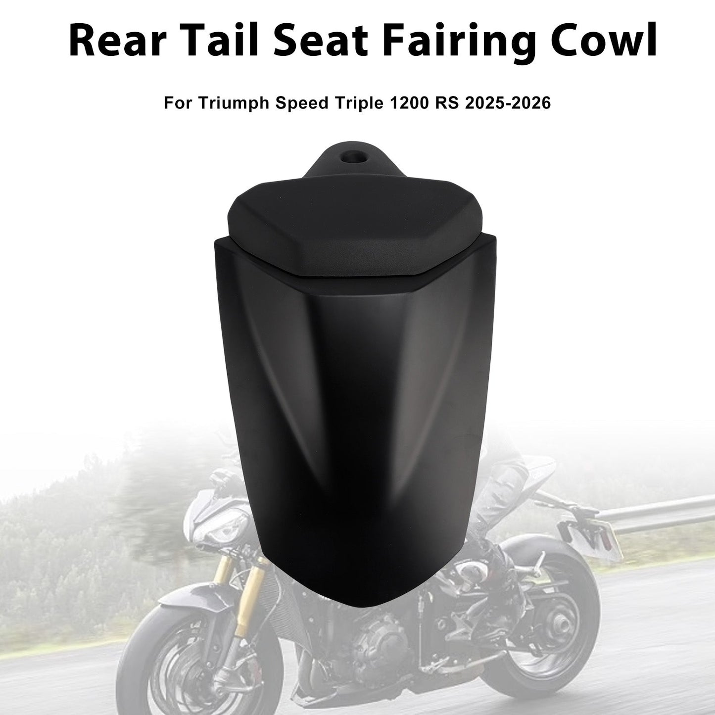 2025-2026 Per Speed Triple 1200 RS Copertura cupolino posteriore sella