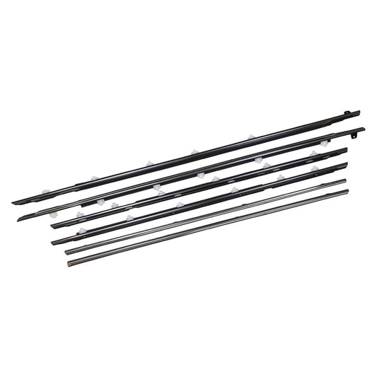 1996-1998 Lexus LX450 FZJ80 6 pezzi modanatura cintura porta 75710-60011 75720-60011