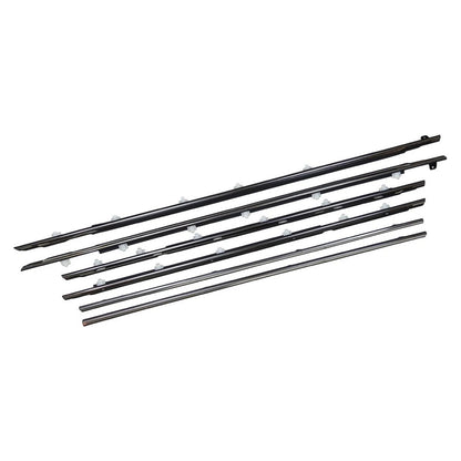Modanatura per cintura porta Toyota Land Cruiser 80 Series 1991-1997 6 pezzi 75710-60011 75720-60011