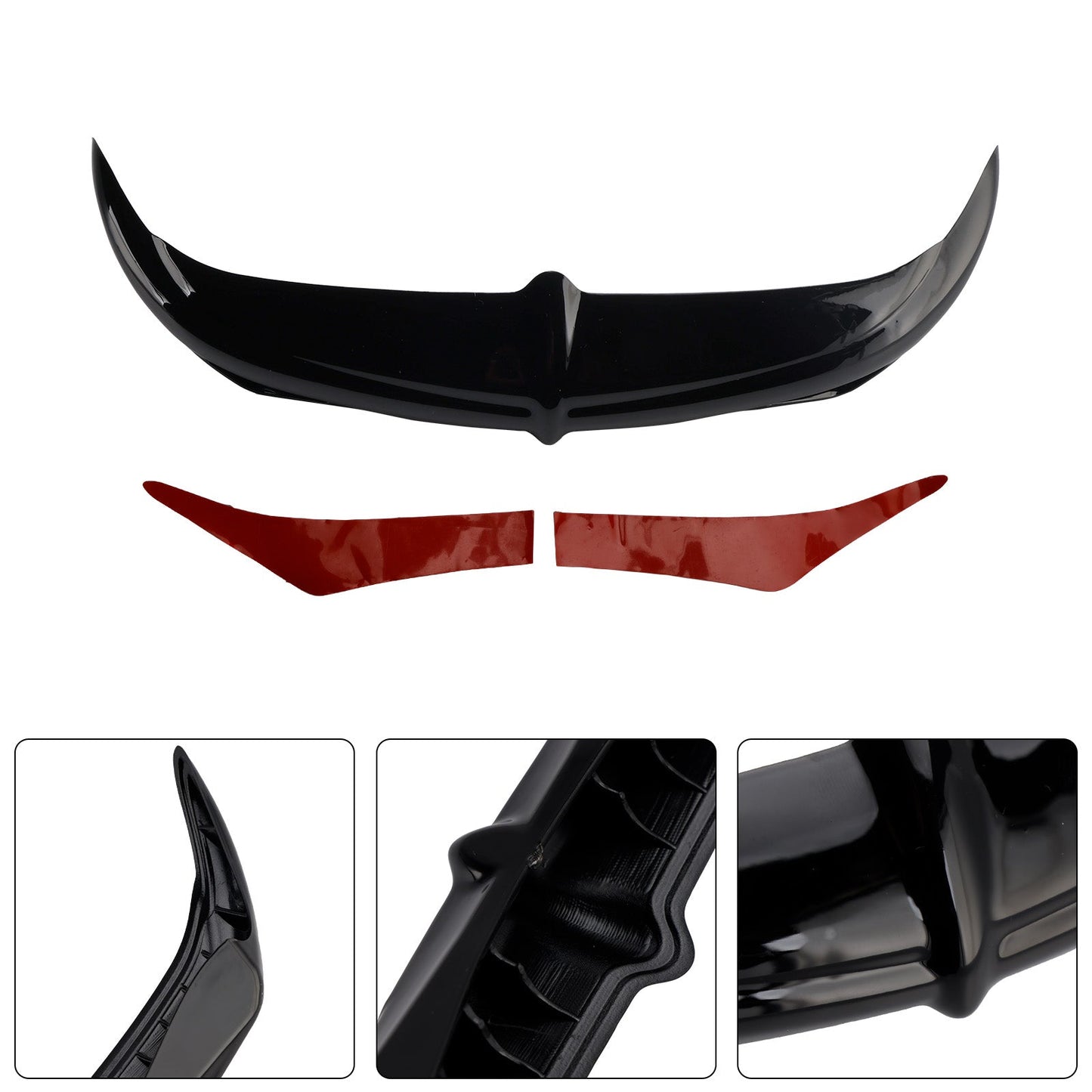 Decorazione decorativa Bat Brow Batwing per Electra Street Glide Trikes 96-13