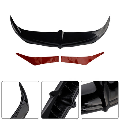 Decorazione decorativa Bat Brow Batwing per Electra Street Glide Trikes 96-13