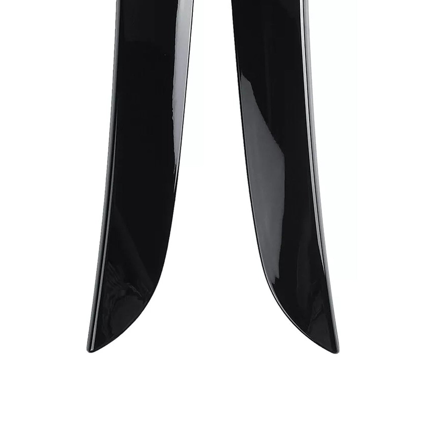 Spoiler laterali per lunotto posteriore BMW Serie 1 F20 F21, nero lucido, coppia, 2012-2019