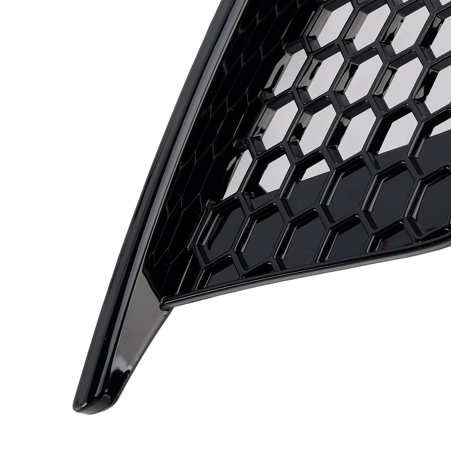 Griglie fendinebbia anteriori nere lucide per Audi A3 8V Berlina 2013-2016