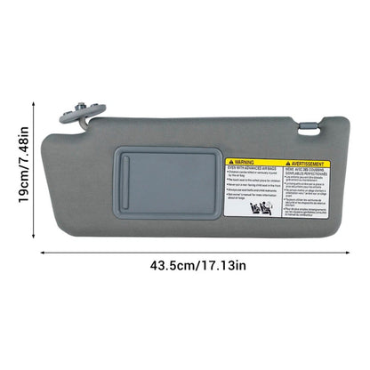 Visiera parasole sinistra grigia Toyota Tacoma 2005-2015 74320-04181-B1
