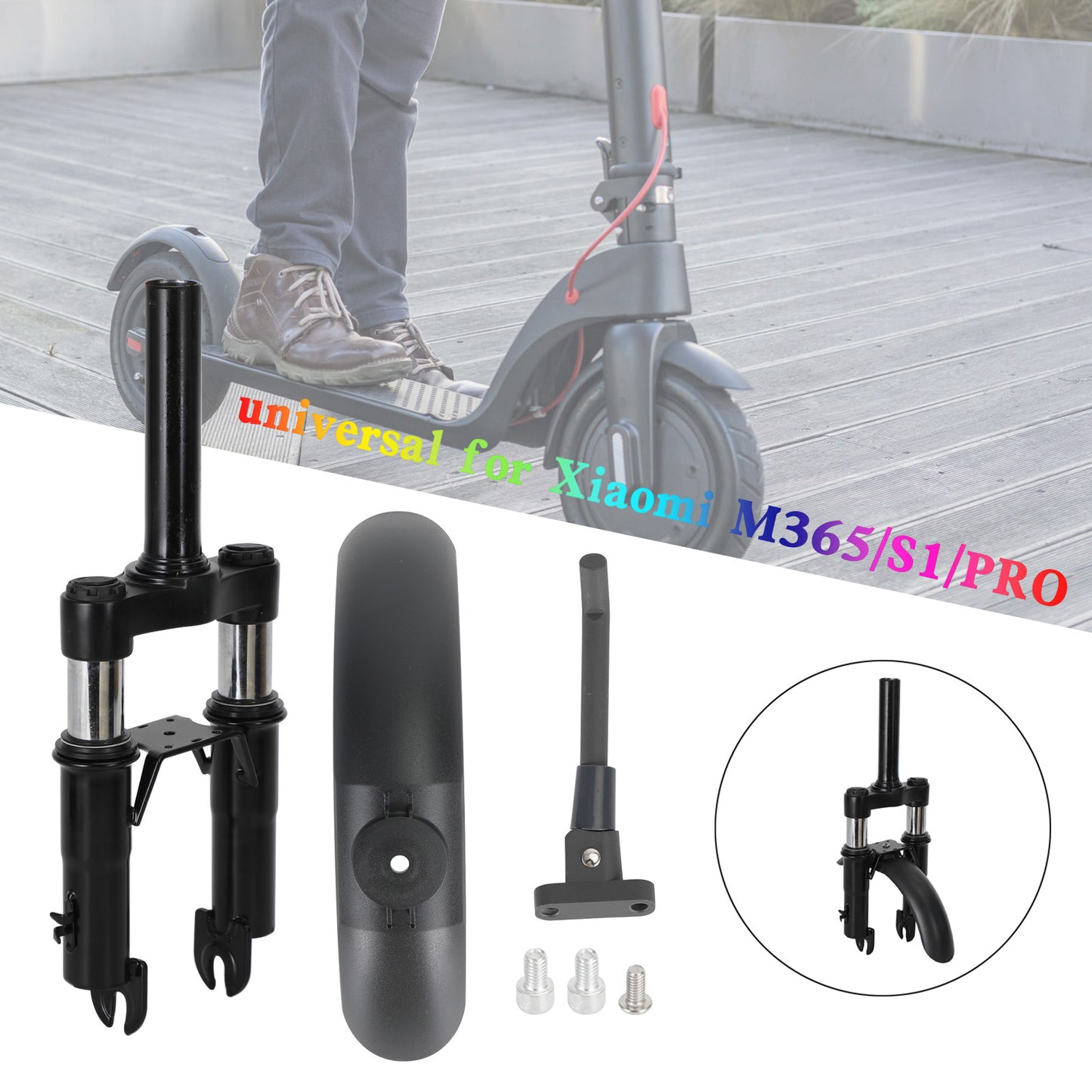 Kit ammortizzatore idraulico Ammortizzatore forcella anteriore per scooter Xiaomi M365/PRO/1S