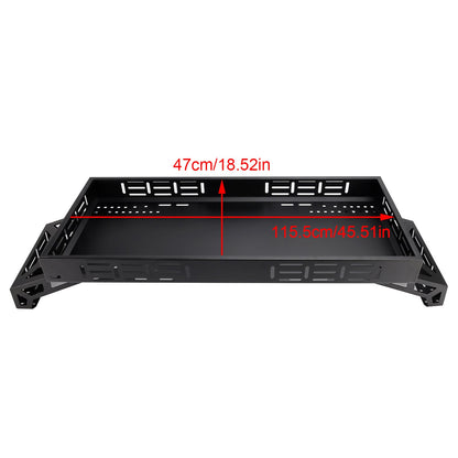 Portapacchi universale in metallo rialzato per UTV per Polaris Ranger 900 General
