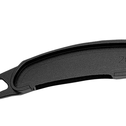Palette del cambio al volante per Mitsubishi ASX 2013-15 in alluminio nero
