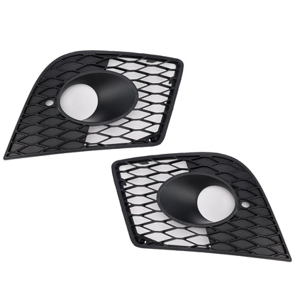 Griglia di copertura fendinebbia paraurti anteriore 2 pezzi adatta per Seat Leon Cupra 2005-2012
