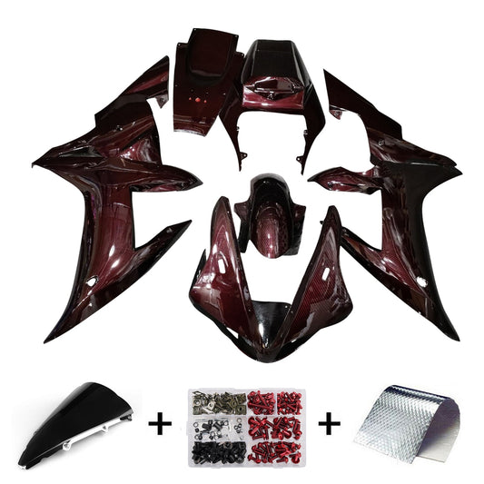 Kit carenatura iniezione plastica ABS per Yamaha YZFR1 YZF-R1 2002-2003
