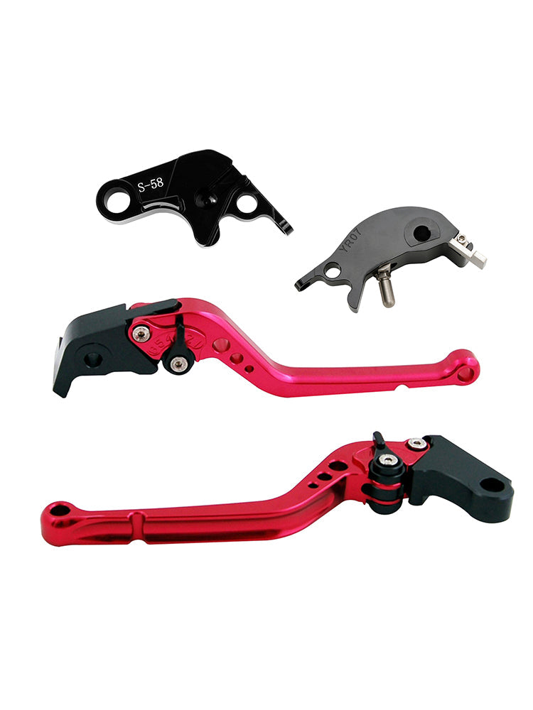 Leva frizione freno lunga adatta per YAMAHA YZF R7 MT-10/SP FZ-10/SP 2022-23