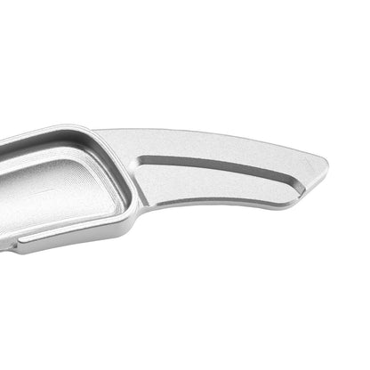 Palette del cambio al volante per Mazda 6 Atenza 2009-15 in alluminio color argento