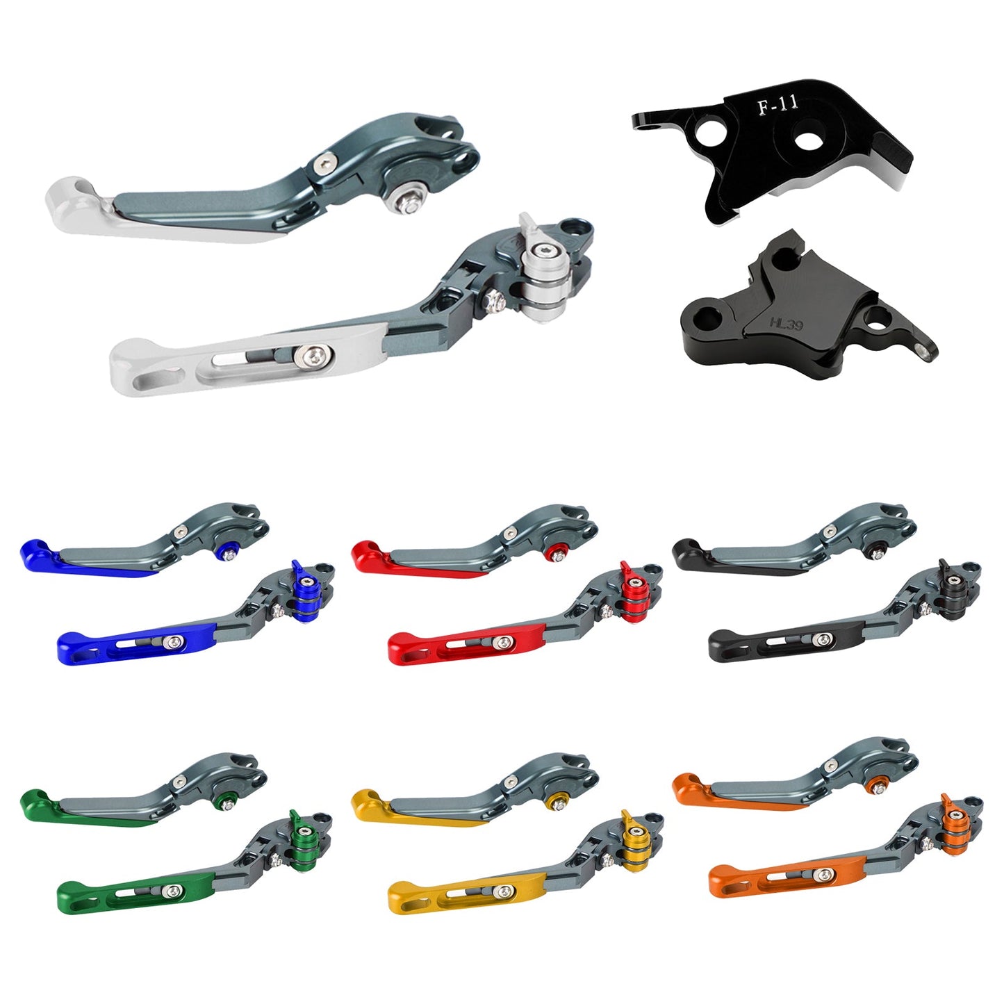 Leva freno frizione regolabile adatta per CFMOTO 700CL-X Sport 2021-2024