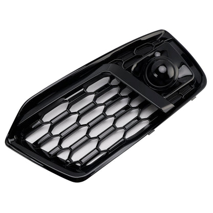 2018-2022 Adatto ad Audi Q5 2PCS Copertura paraurti anteriore Griglia Griglia Inserto cornice con ACC