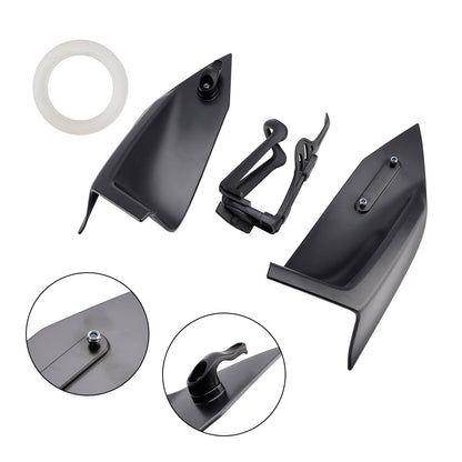 Gancio porta casco e porta bottiglia per Yamaha X-Max 300 2023-2025 nero