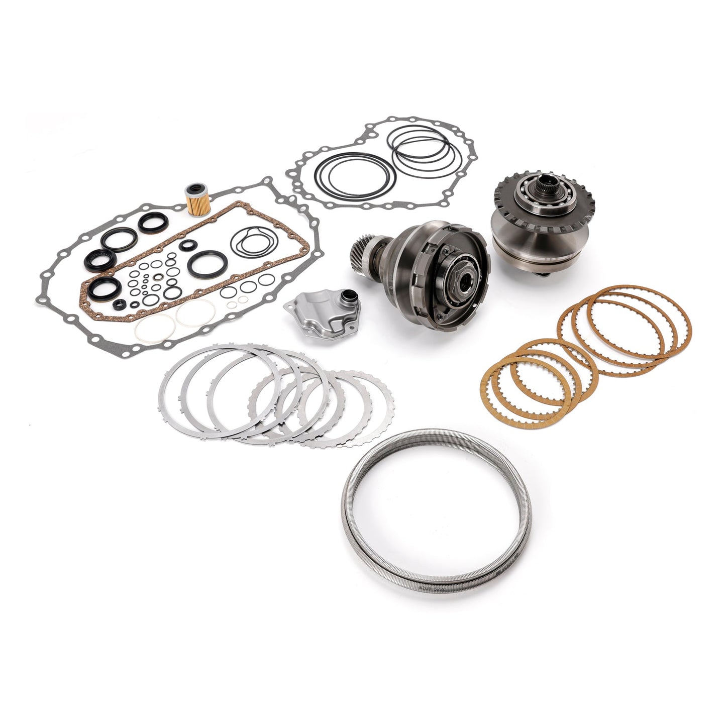 2007- Per Nissan Altima (6 cilindri) 3.5 Lt. Puleggia trasmissione CVT 25T con cinghia + catena e kit di revisione RE0F10A JF011E