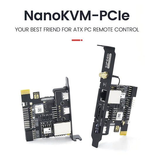 Installazione del desktop remoto RISC-VPiKVM del server di controllo remoto Sipeed NanoKVM-PCIe