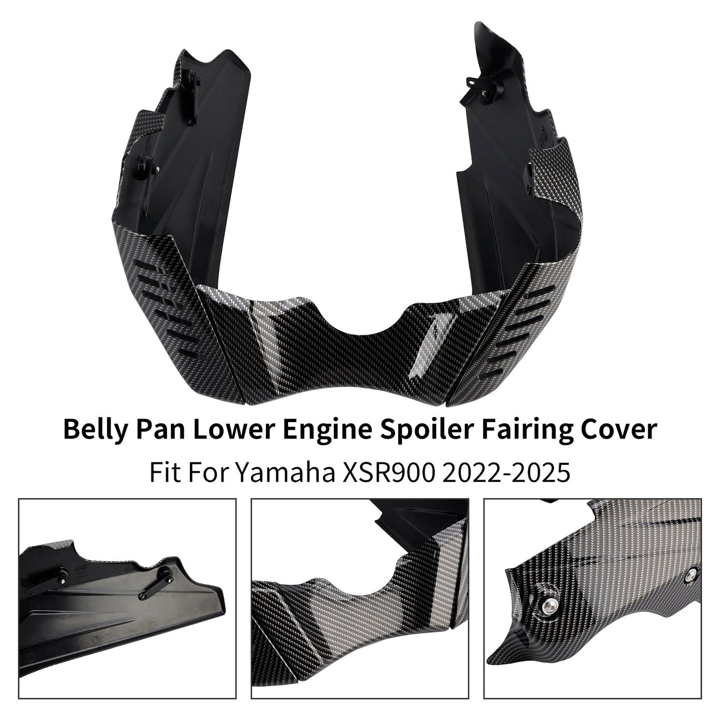 Copertura carenatura spoiler motore inferiore Yamaha XSR900 2022-2025