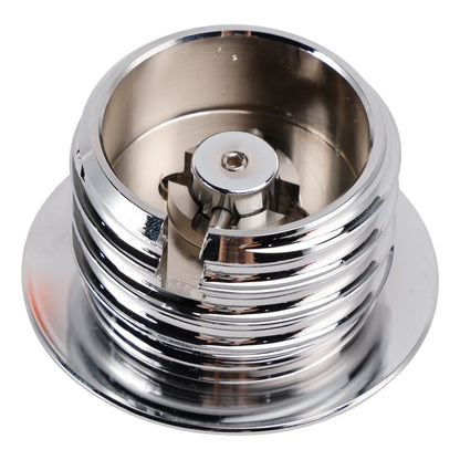 Set di tappi serbatoio a vite in alluminio billet cromato per Touring Softail Dyna