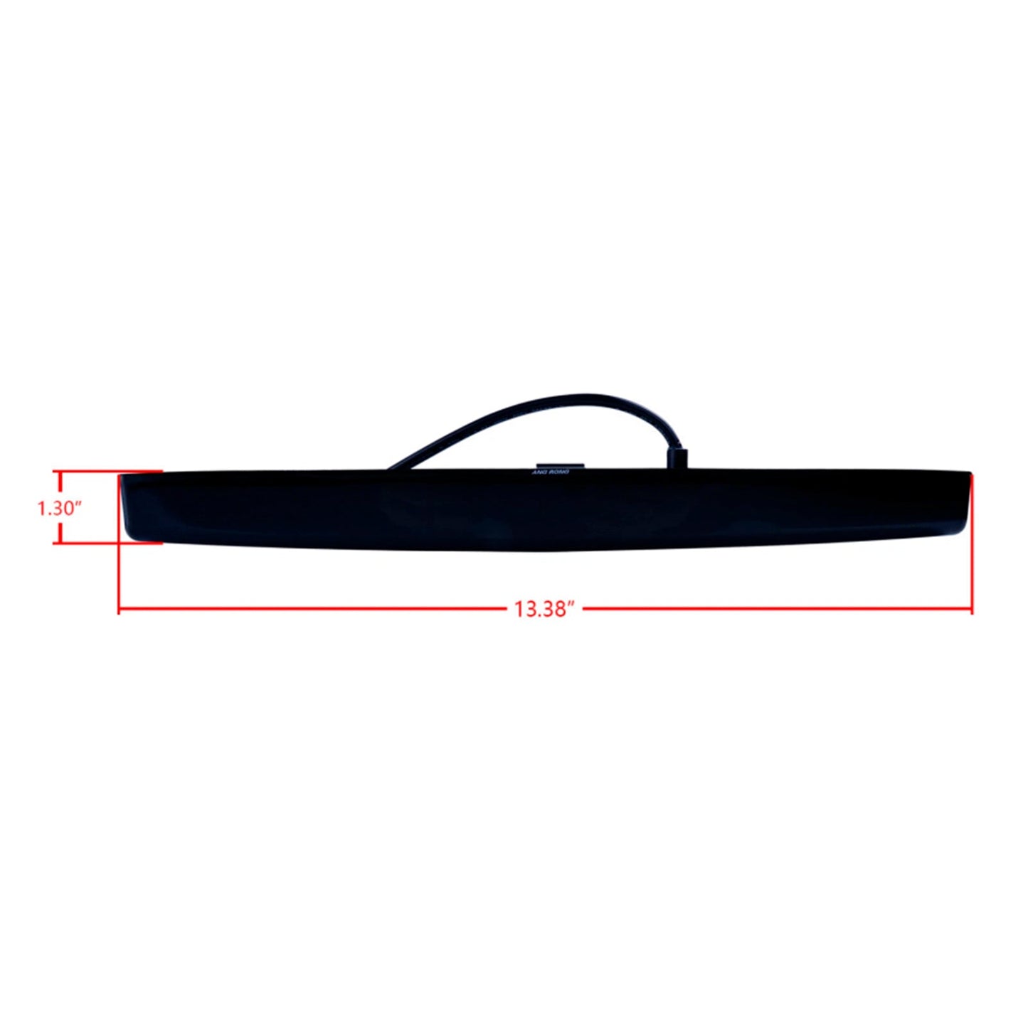 Luce di stop a LED nera di terza luce di stop ad alto livello per VW Golf MK5 GTI Passat Polo MK4