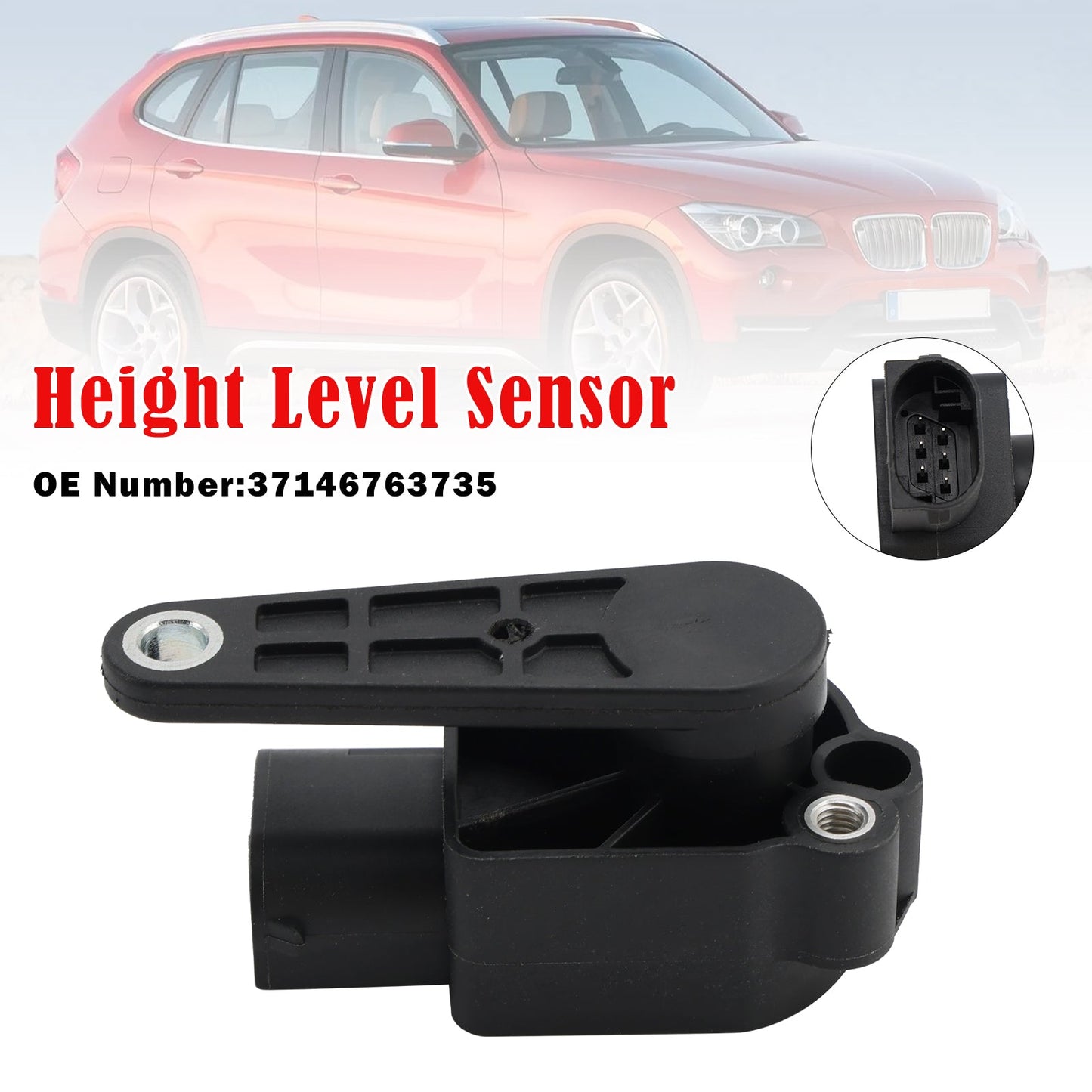Sensore di livello altezza 37146763735 per BMW Serie 5 E60 E61 X1 X5 X6 E84 E70