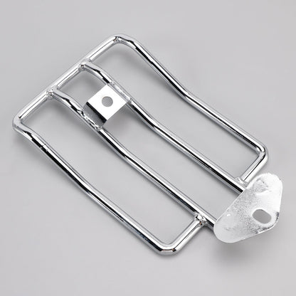 PORTAPACCHI POSTERIORE SOLORACK CROMATO PER SPORTSTER XL883 XL1200 XL1200X 2004-2022