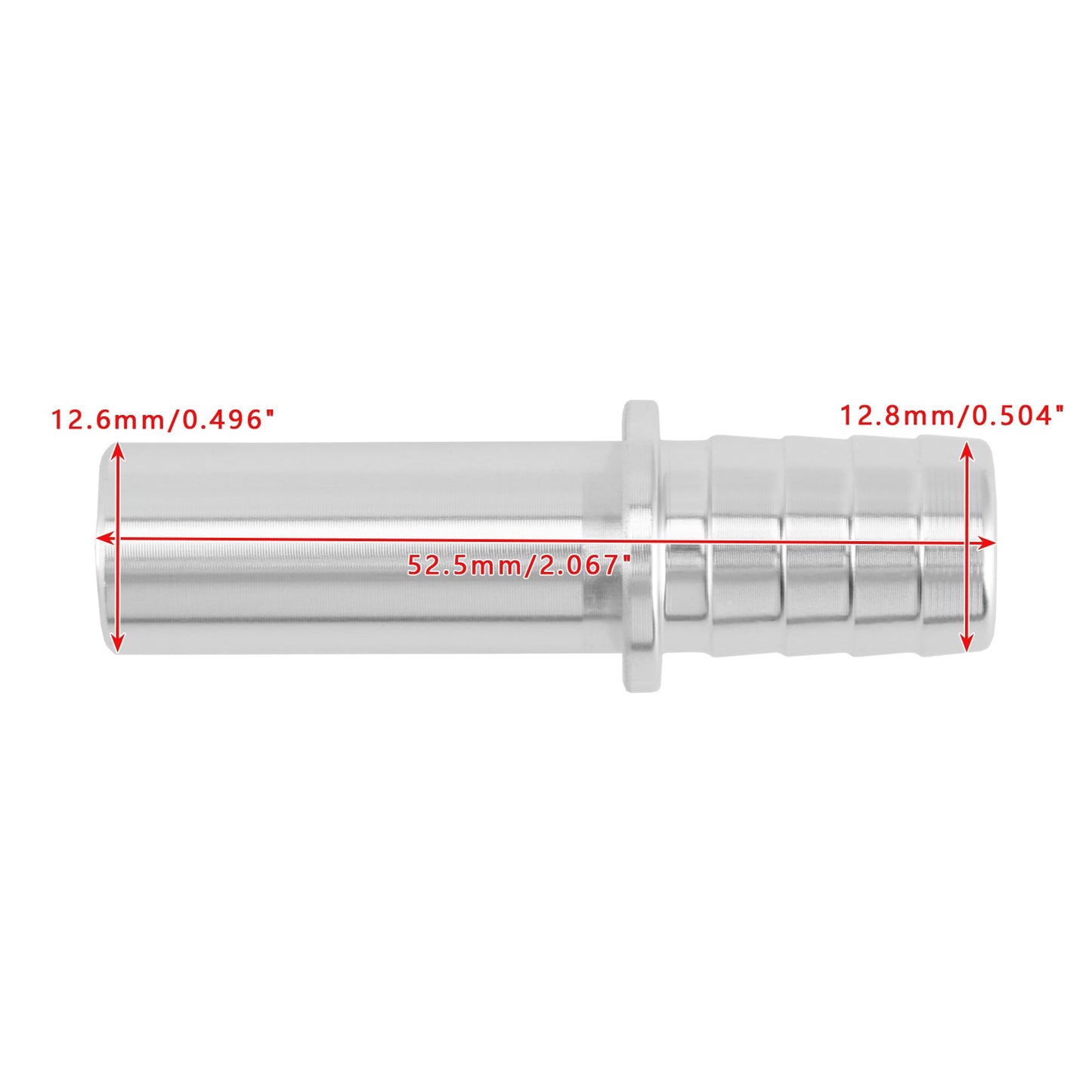 Raccordo porta tubo flessibile da 1/2"" per porta del vuoto Collettore di aspirazione per camion LS Freno posteriore Boost LQ4