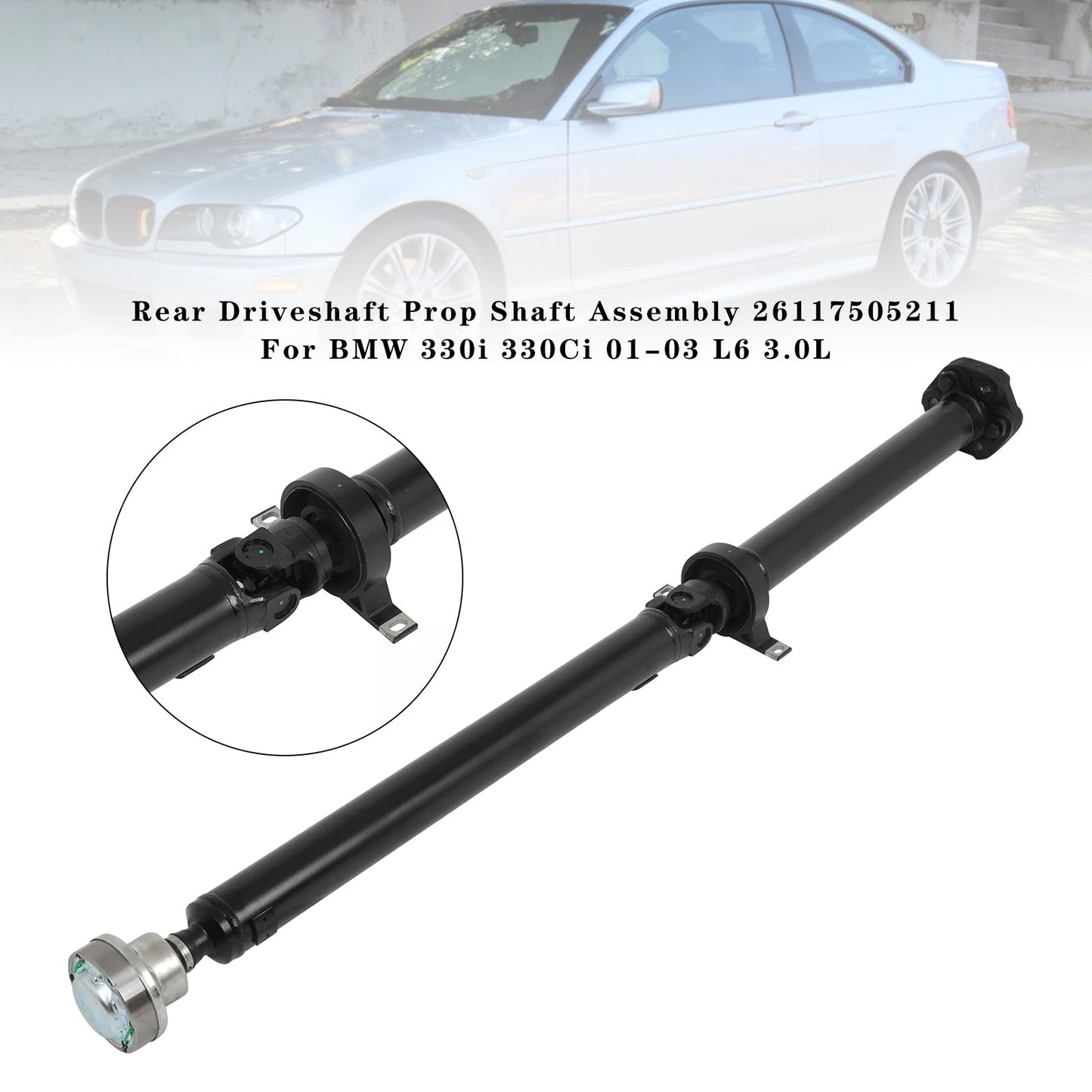 Gruppo albero di trasmissione posteriore 26117505211 per BMW 330i 330Ci 01-03