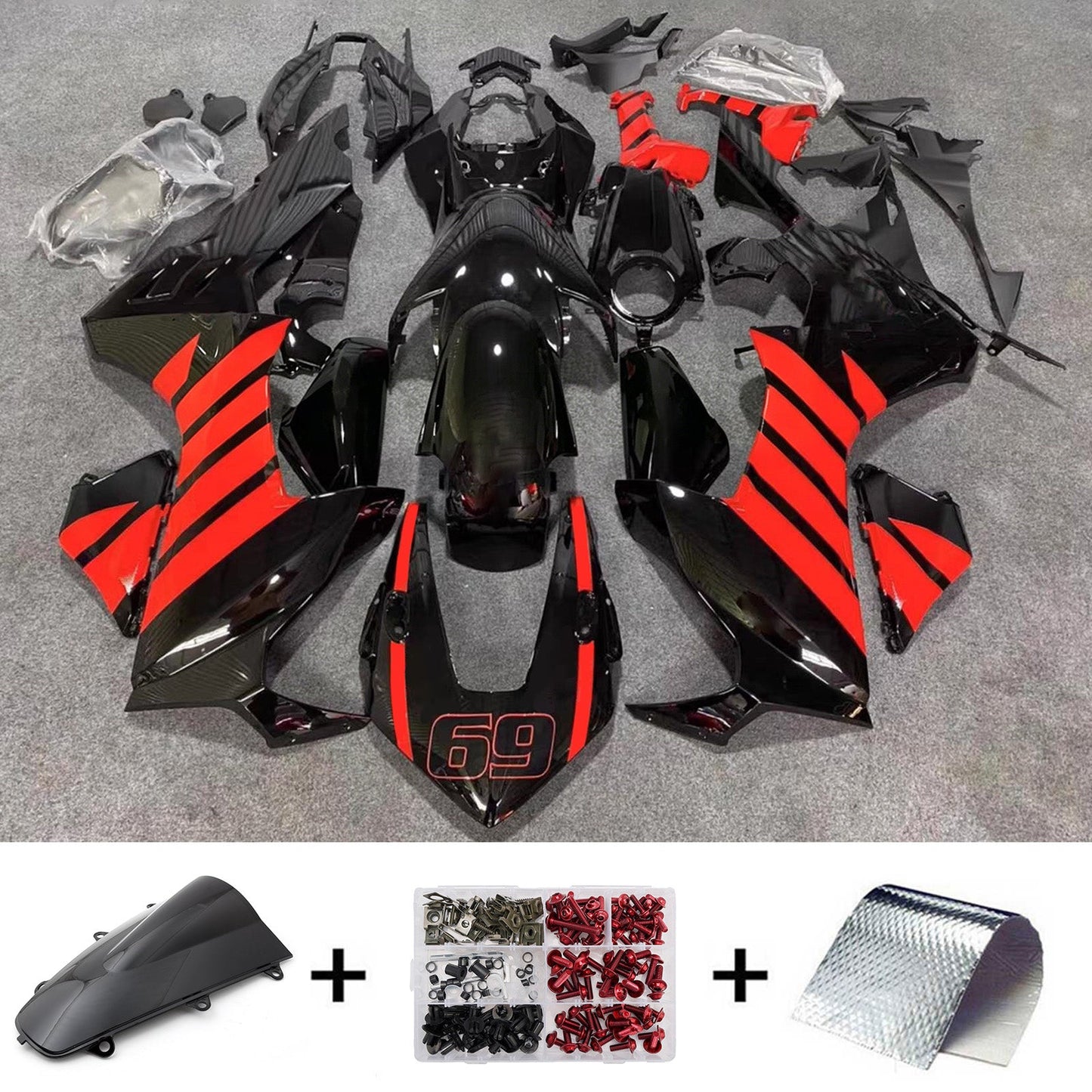 Kit di carene in plastica ABS stampate a iniezione per Honda CBR1000RR 2017-2025