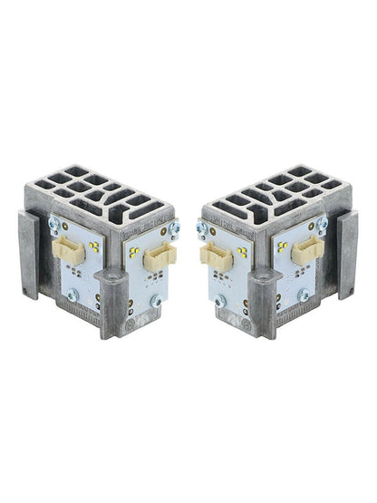 Modulo LED DRL Angel Eye giallo 2016-2019 BMW F06 F12 F13 LCI M6 SERIE 6 da 2 pezzi