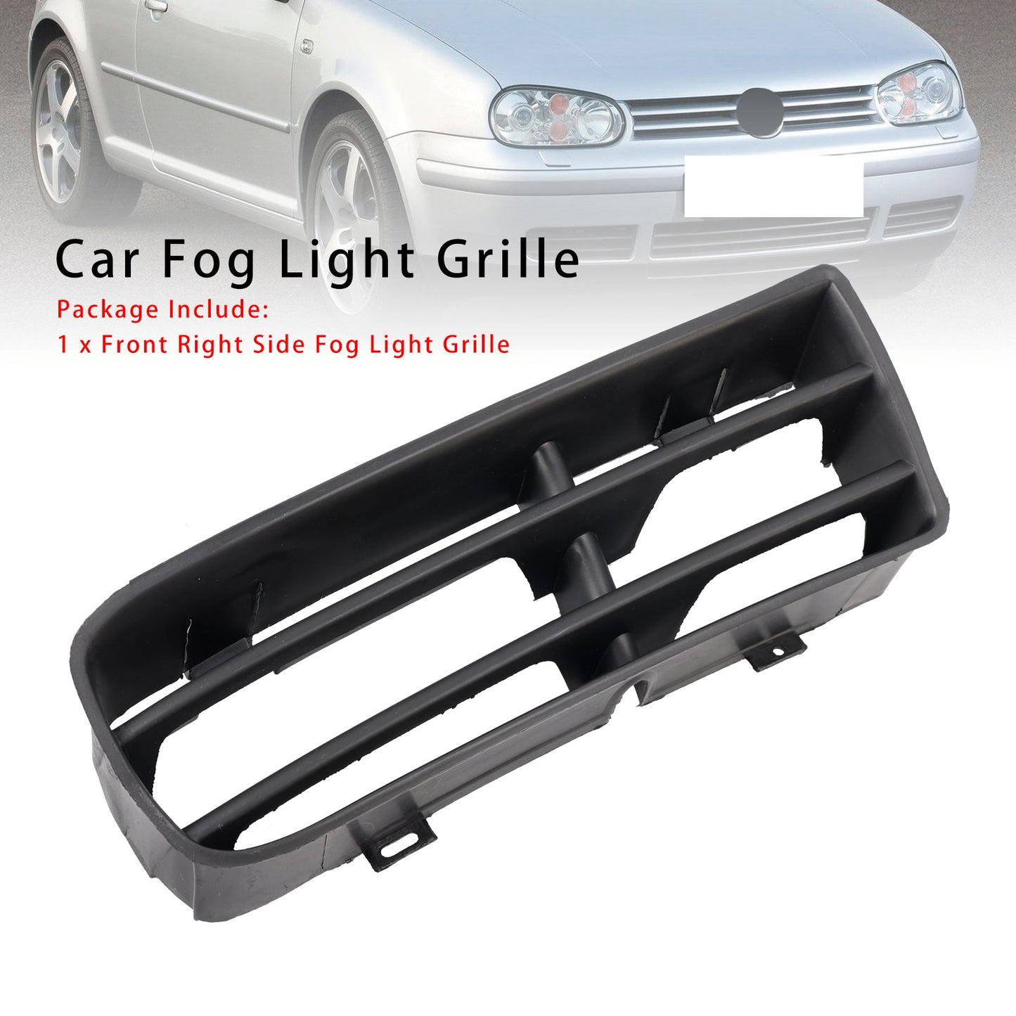 Griglia paraurti anteriore destro VW Golf IV MK4 1998-2004, griglia fendinebbia 1J0853666E 1J0853666G