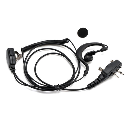 Cuffie con gancio auricolare curvo ICOM F1000-011 per ICOM A16 IC-F3230 F4230D F1100 F2100D