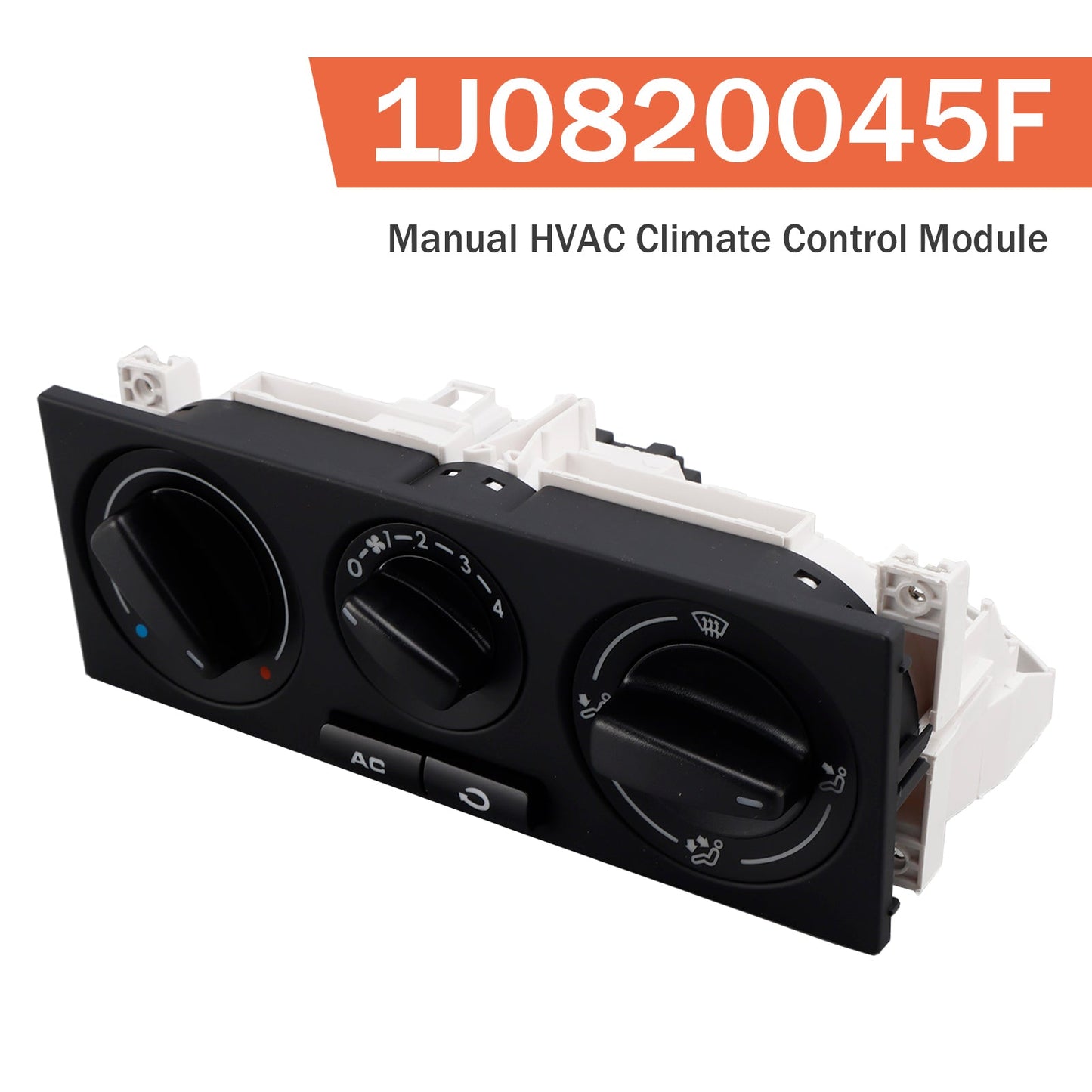 Modulo di controllo del clima HVAC manuale 1J0820045F 599-152 per VW Golf Jetta Beetle