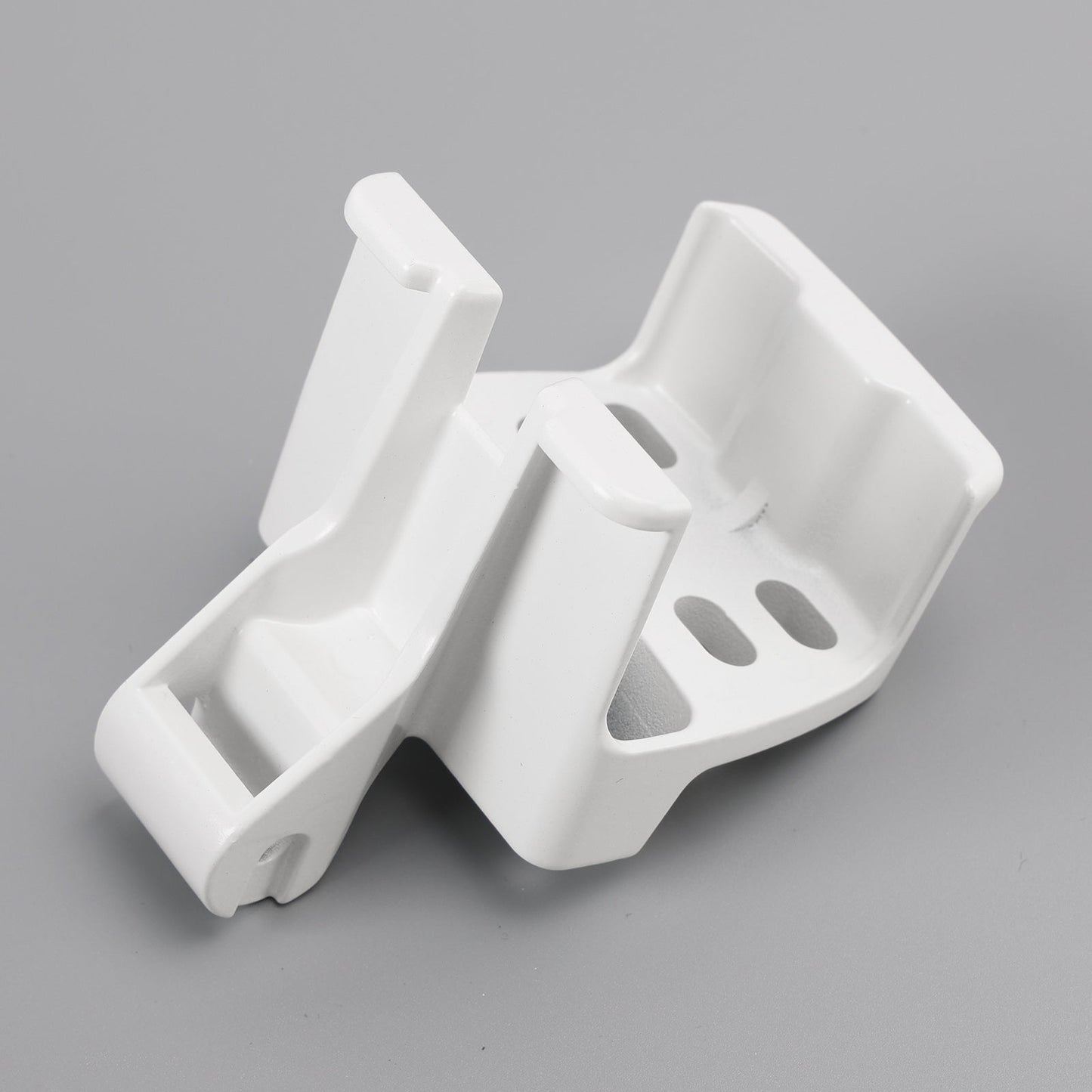 3308106.00B Kit staffa di montaggio superiore per braccio tenda da sole bianco per Dometic 3308106.00