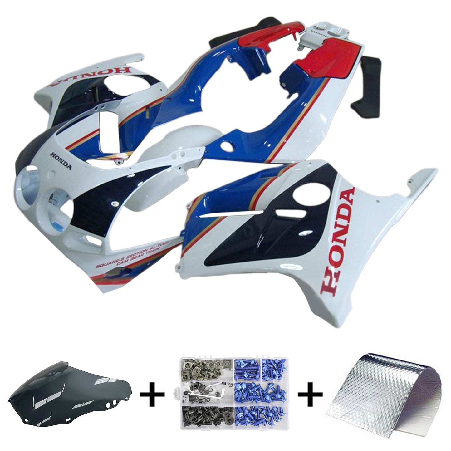 Carrozzeria kit carenatura iniezione Honda CBR250RR MC19 1988-1989