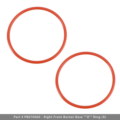 PB070060 O-ring per base bruciatore (A) 2 pezzi