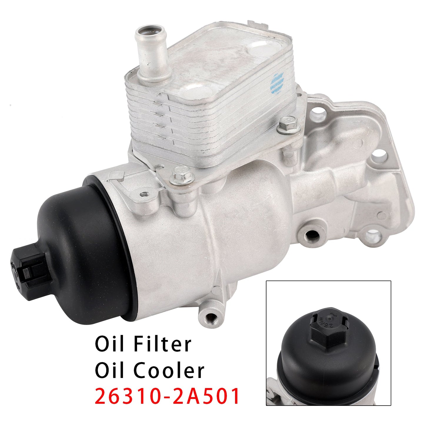 Alloggiamento filtro olio motore e radiatore olio per KIA Ceed 26320-3F100 26330-3C300