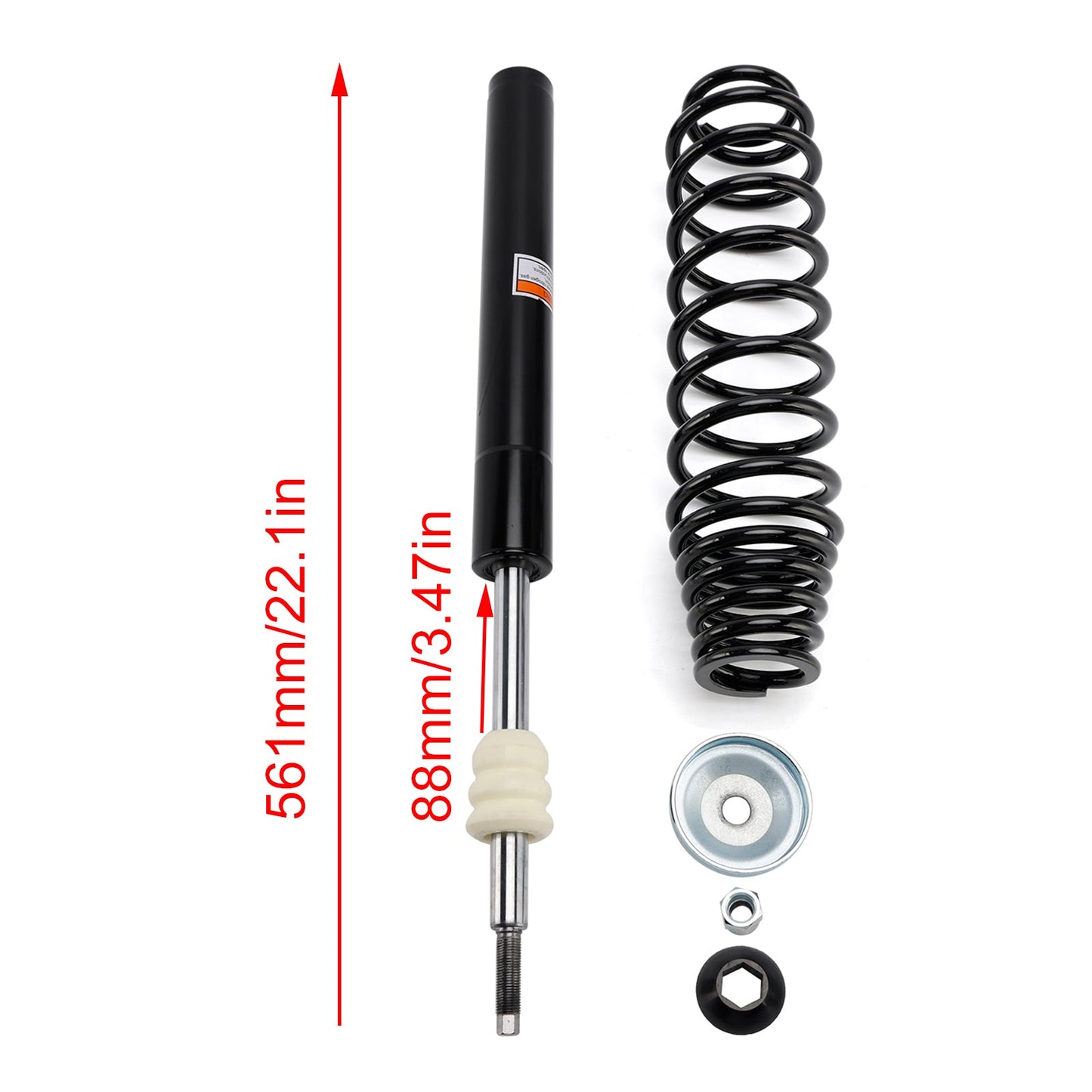 Ammortizzatori anteriori Polaris Scrambler 500 2 pezzi 1997-2012 7555749