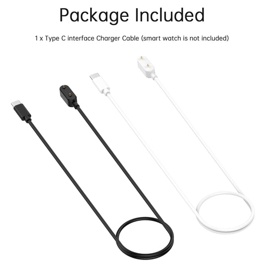 Cavo di ricarica portatile tipo C per Huawei Watch Fit3 per Band 10/9/8/7/6pro