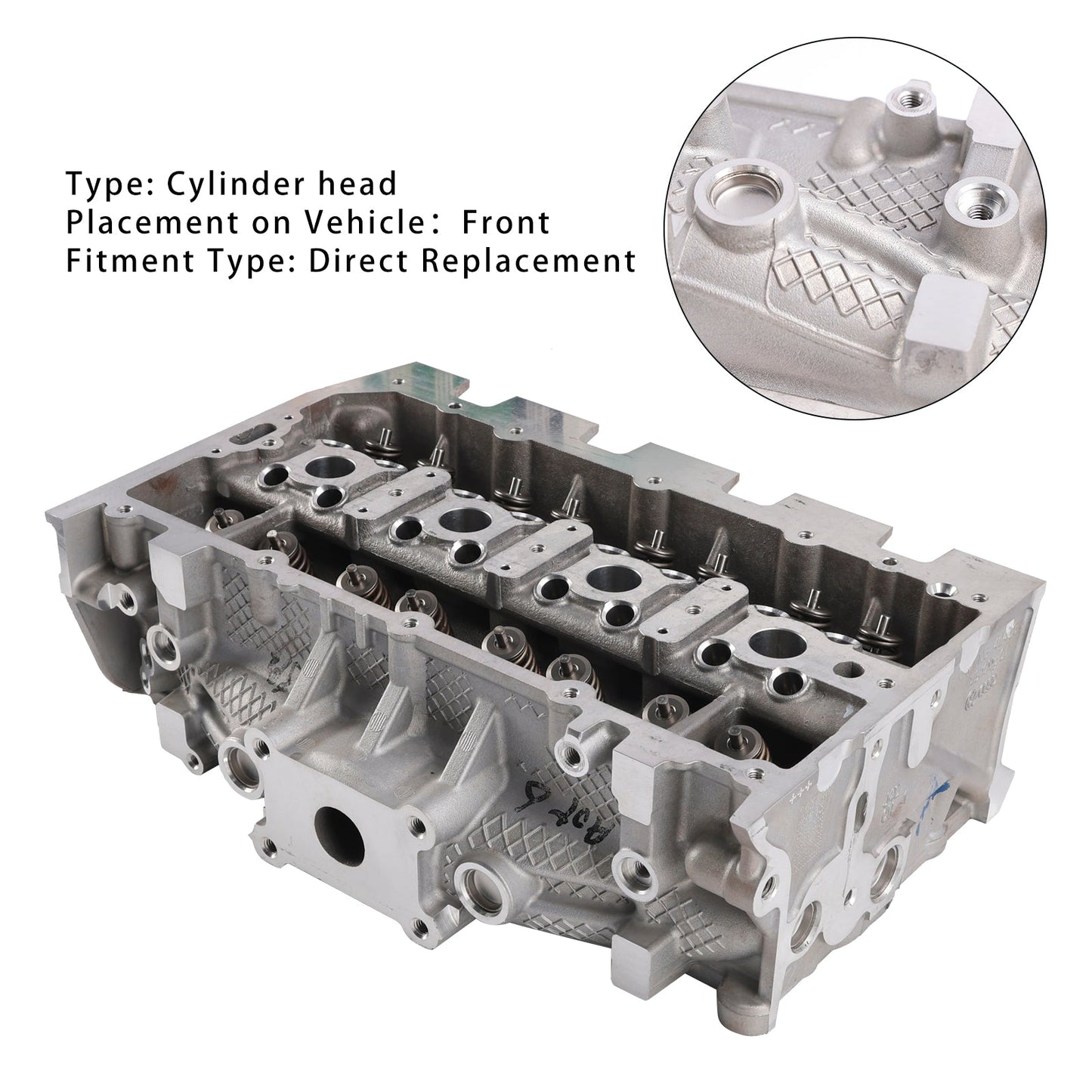 Audi CYAA CJZ CJZA CJZB CJZC CJZD CYV CYVA CYVB CYVC CYVD Valvole della testata del cilindro 1.2 TSI EA211 04E103064L
