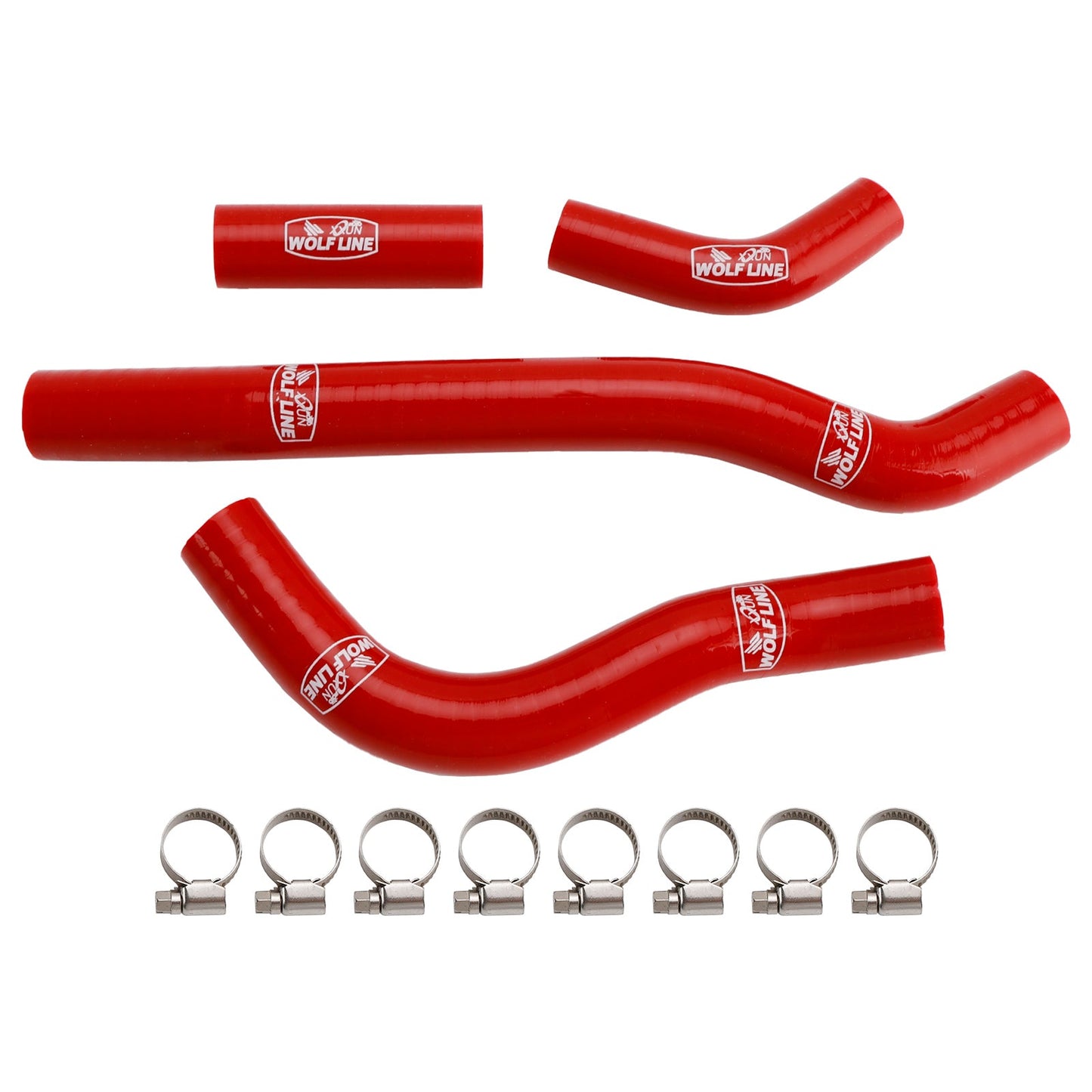 Tubo flessibile del liquido di raffreddamento del radiatore in silicone Honda CRF250R CRF250RX 2022-2025