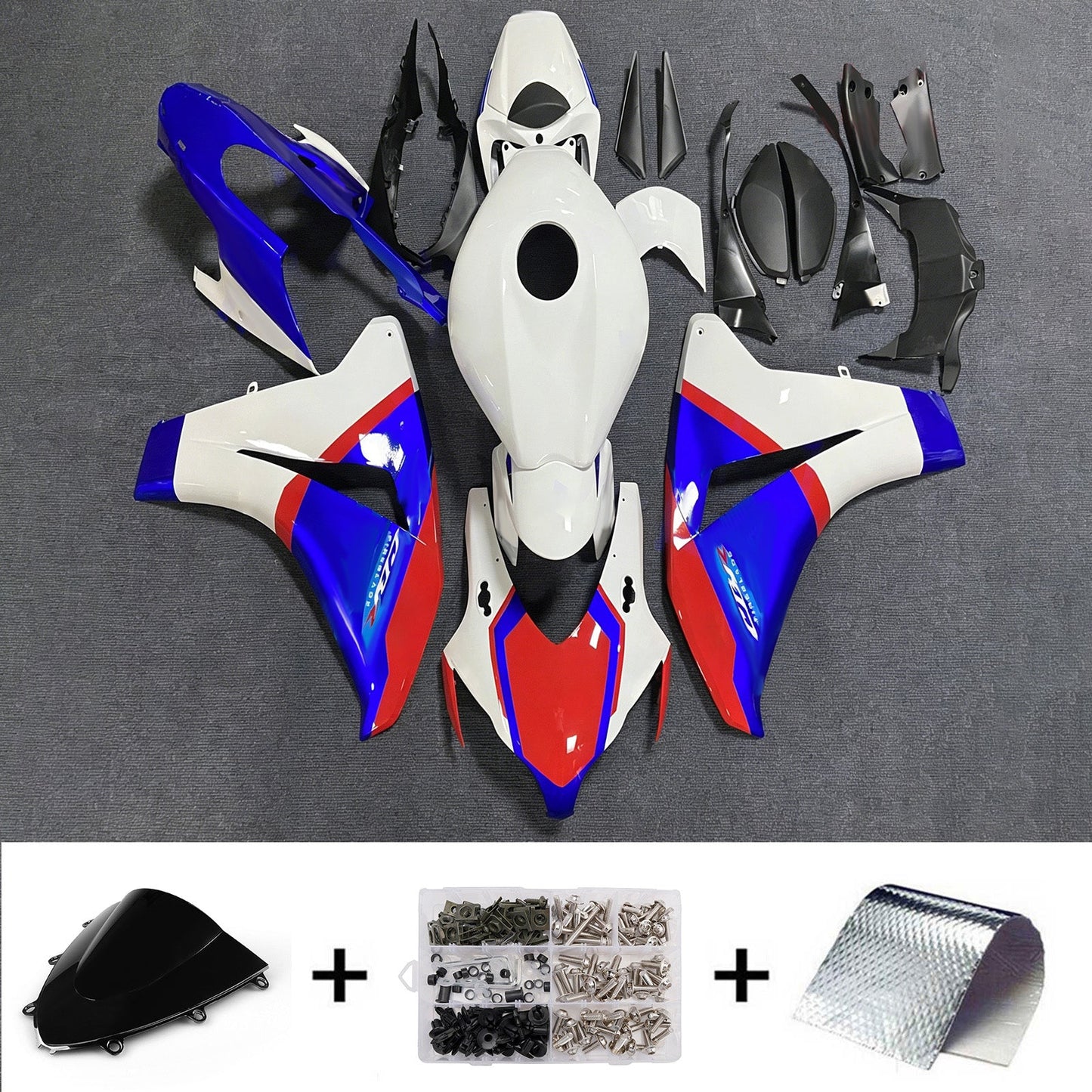 Kit di carene in plastica ABS stampate a iniezione per Honda CBR1000RR 2008-2011