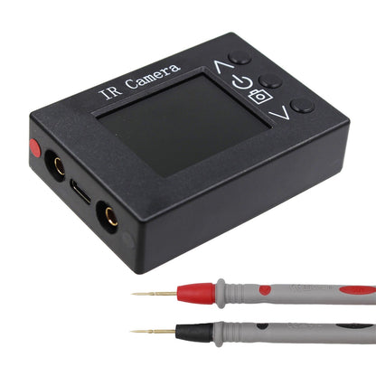 Tester di temperatura con telecamera a infrarossi 2 in 1, termocamera con sensore di immagine da 1,8 pollici