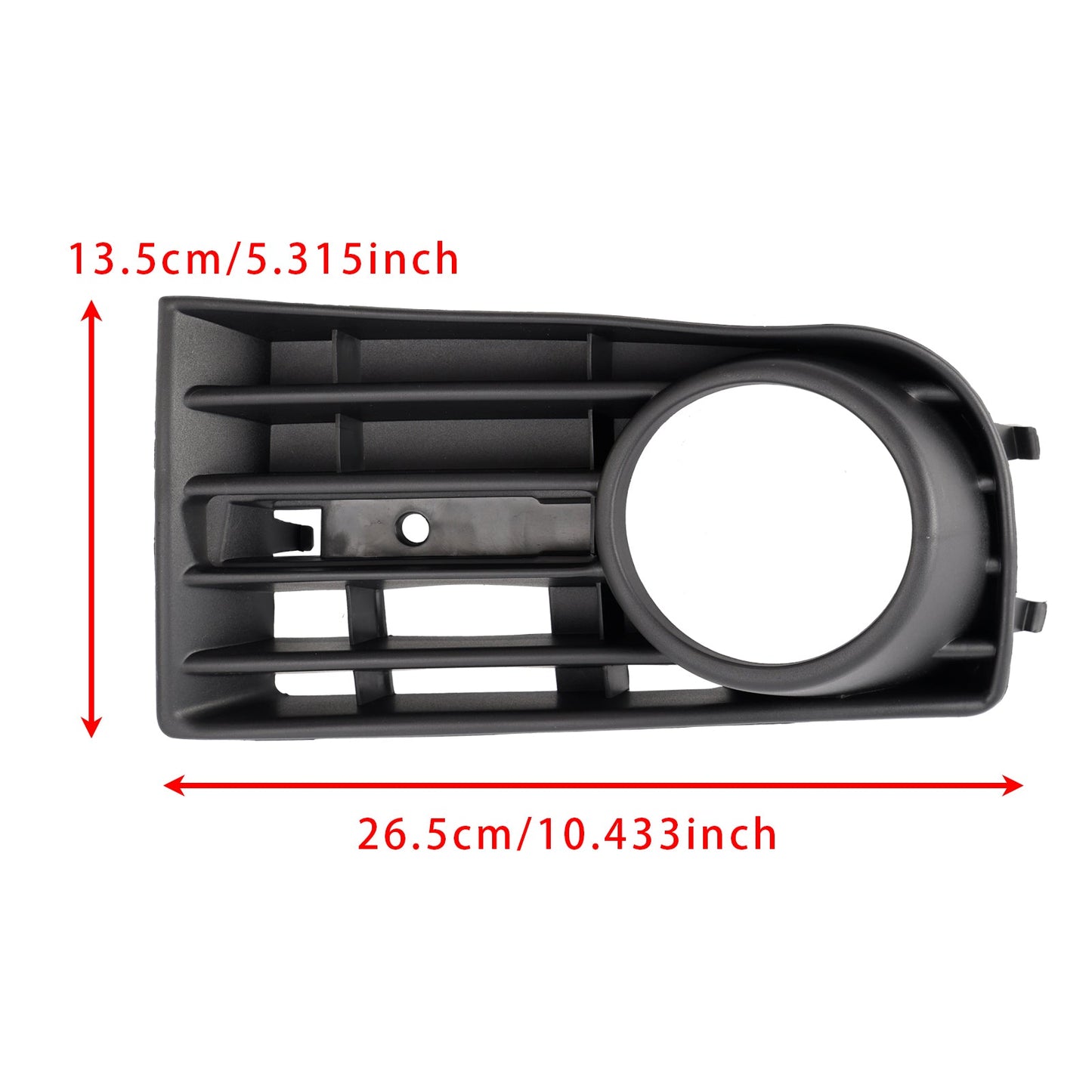 2003-2009 VW Golf V MK5 1 paio di griglie di copertura fendinebbia paraurti anteriore