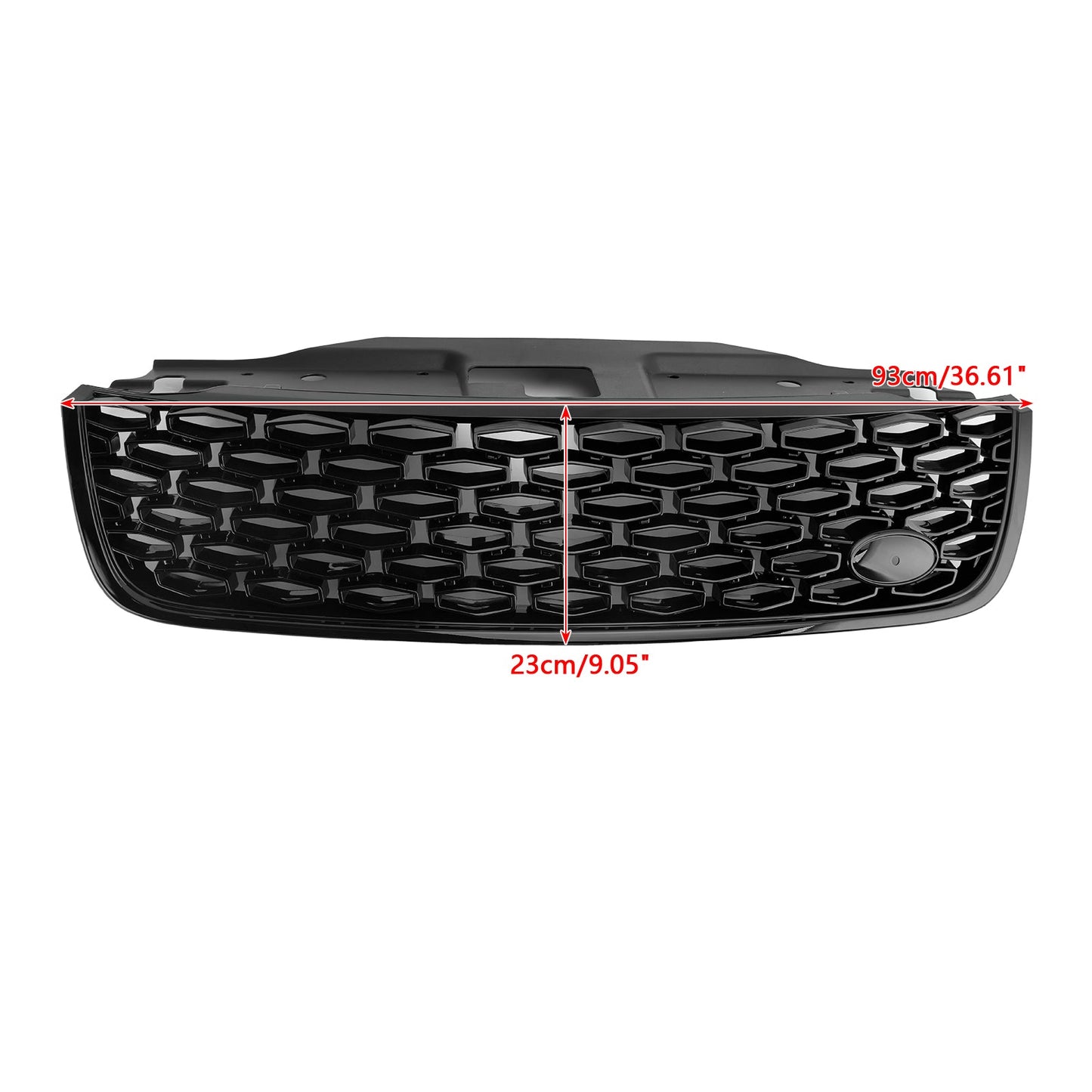 Griglia anteriore stile dinamico Land Rover Discovery 5 L462 2017-2020 nera
