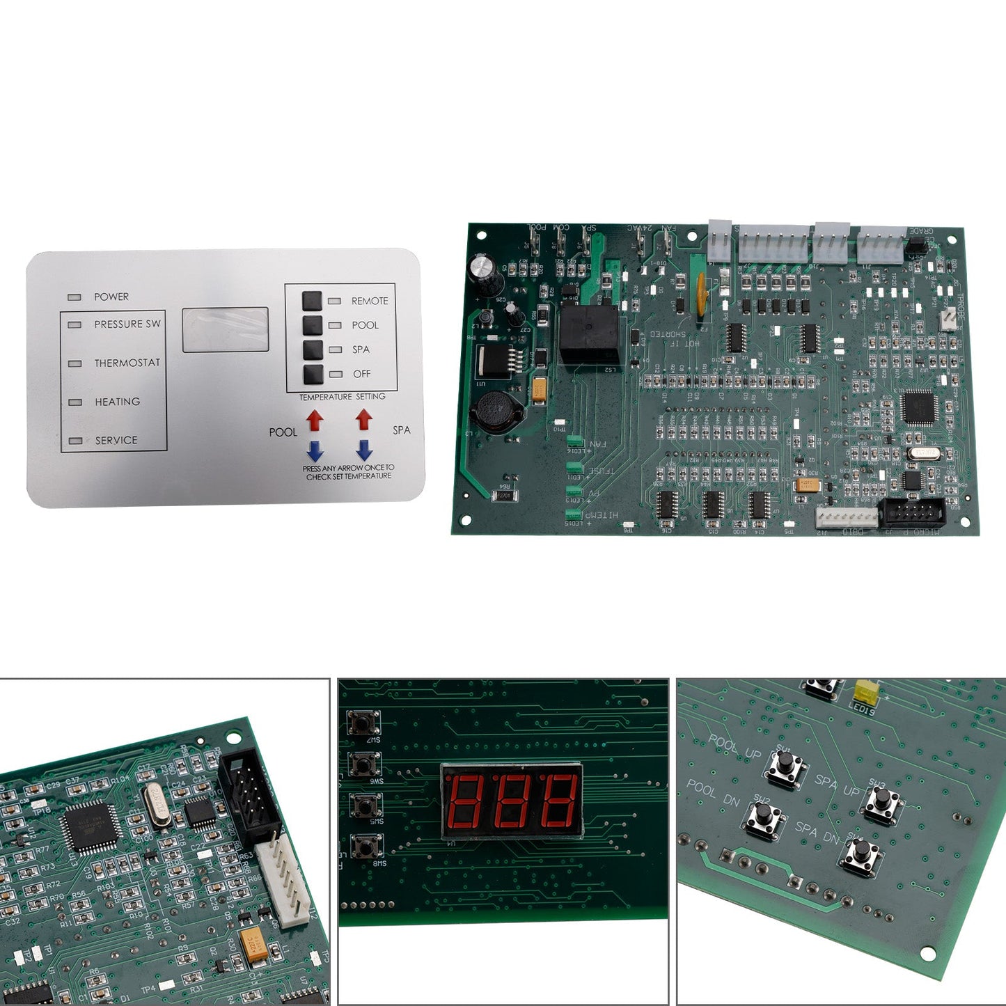 Scheda di controllo della temperatura digitale per Pentair NT STD TSI 200 250 300 400 472100