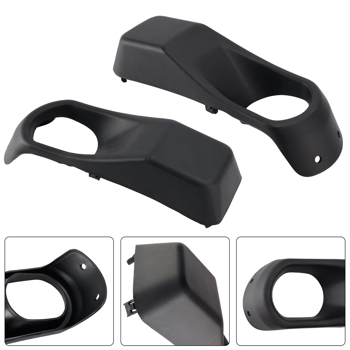 Jeep Wrangler JL Gladiator 2018-2025, coppia di cornici per fendinebbia, 68295558AA